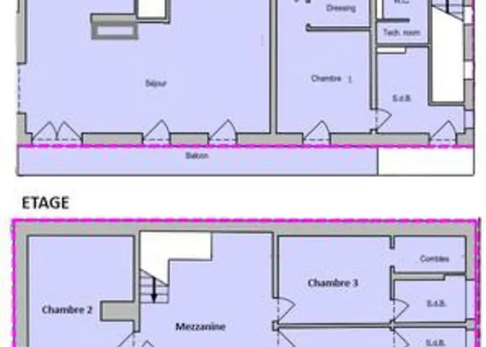 アパート Ruby - Luxurious Duplex 180 M2